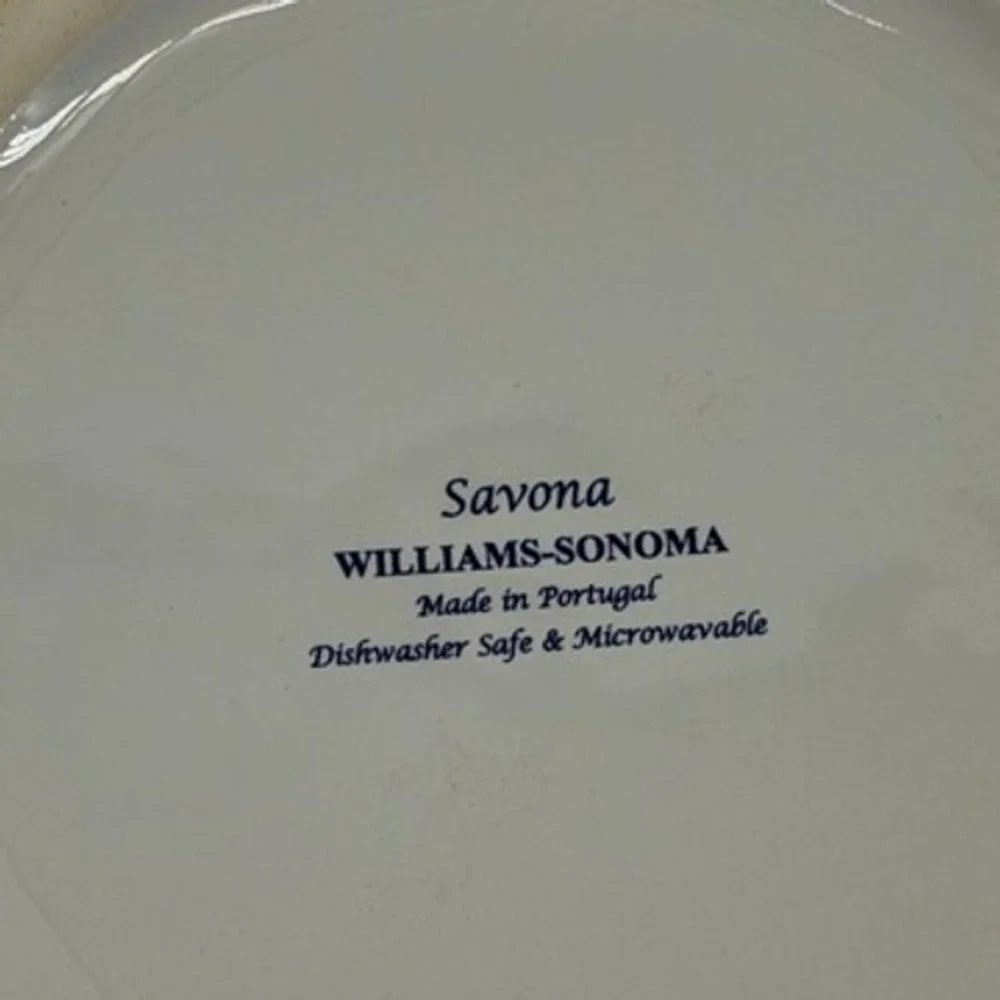 Set of 2 Williams‎ Sonoma Savona Portugal 10.5